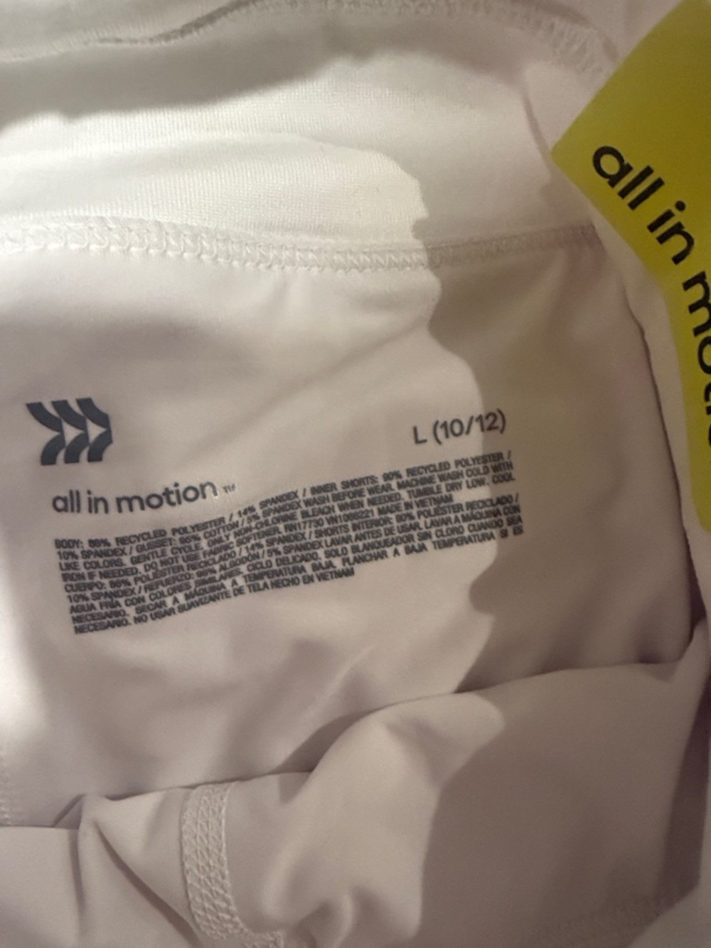 New girls All in Motion High-rise Tennis Athletic Skort White S-XS, S, L NWT…49 - Picture 14 of 16